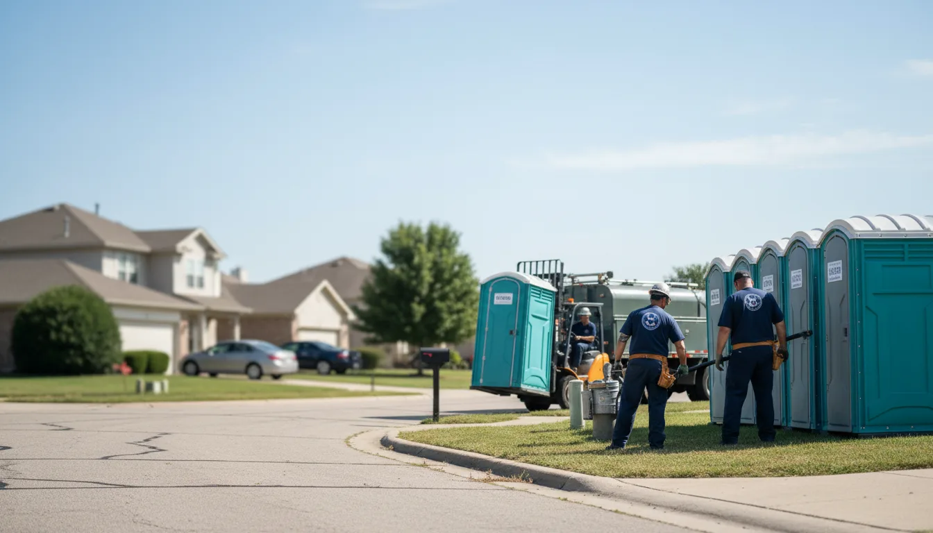 Porta Potty Rental in Pleasant Grove, CA near me